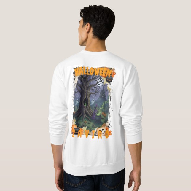 Sudadera ZAVIRO – The Witch's Night (Reverso completo)