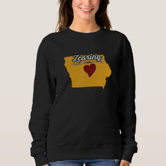 Sudadera ZEARING IOWA IA EE. UU. Cute Merch Souvenir Ciuda