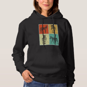 Sudadera Zebra africana de azúcares del arte pop