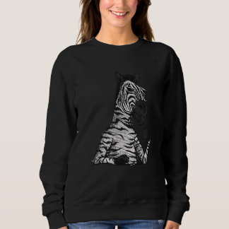 Sudadera Zebra Café Drinker White