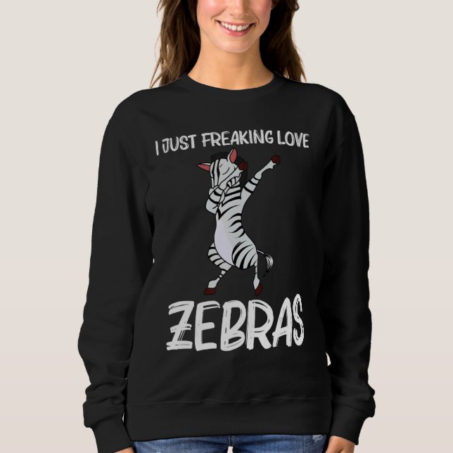 Sudadera Zebra For Men Women African Zoo Animal  4 (Anverso)