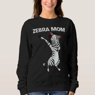 Sudadera Zebra For Mom Mother African Zoo Animal