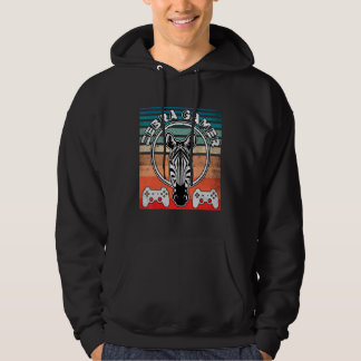 Sudadera Zebra Gamer no te puede oír, estoy jugando Zebra G
