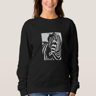 Sudadera Zebra Head Animal keepers
