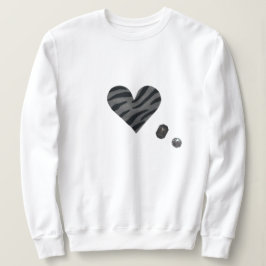 Sudadera Zebra-heart
