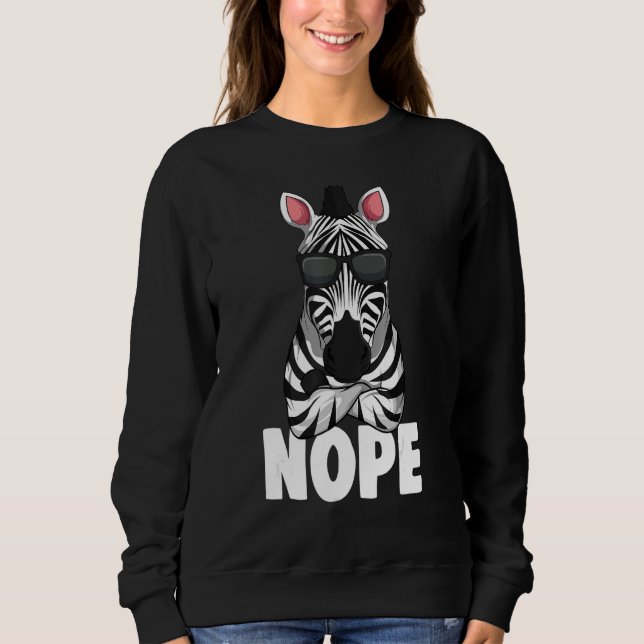 Sudadera Zebra Kids Boys Girls Women Zebra Lover (Anverso)