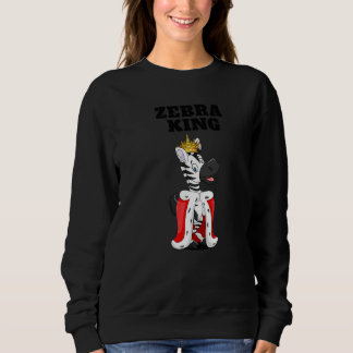 Sudadera Zebra King Boys Zebra Mens Zebra