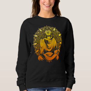 Sudadera Zen Budismo Meditación espiritual Budismo Mandala