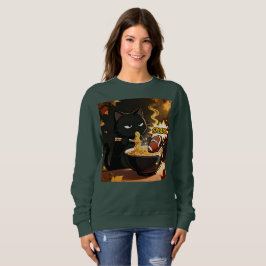 Sudadera Zen Cat y el touchdown inesperado