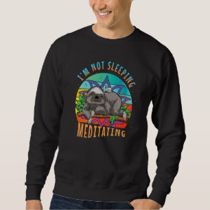 Sudadera Zen Namaste Animal Meditar Mandala No Durmiendo S