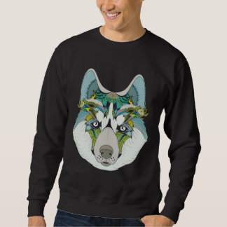 Sudadera Zenart Patterned Husky