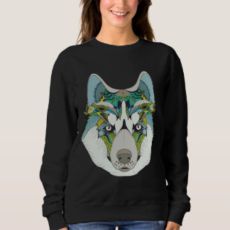 Sudadera Zenart Patterned Husky
