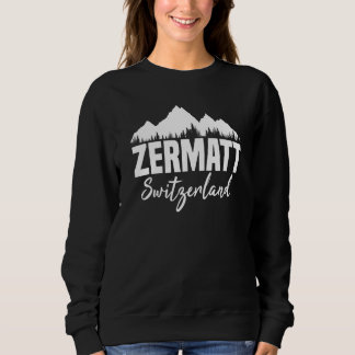Sudadera Zermatt Switzerland