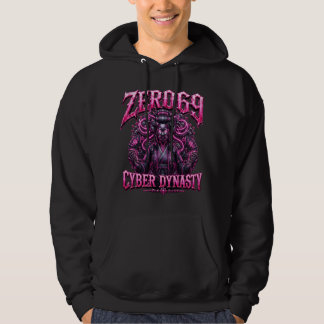 Sudadera ZERO69 Cyber Dynasty – Protocolo de Geisha Neon
