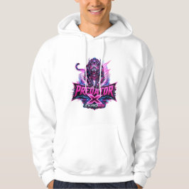 Sudadera ZERO69 Predator X Cyber Tigre Neon Ciberpunk