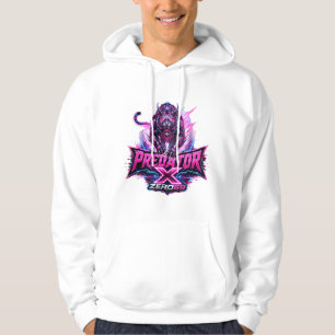 Sudadera ZERO69 Predator X Cyber Tigre Neon Ciberpunk