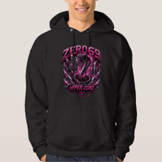 Sudadera ZERO69 Viper Core – Cobra Cibernética Neon Ropa Ur