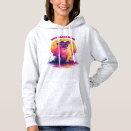 Sudadera Zero Barks Given | Funny Retro Pug Women Hoodie