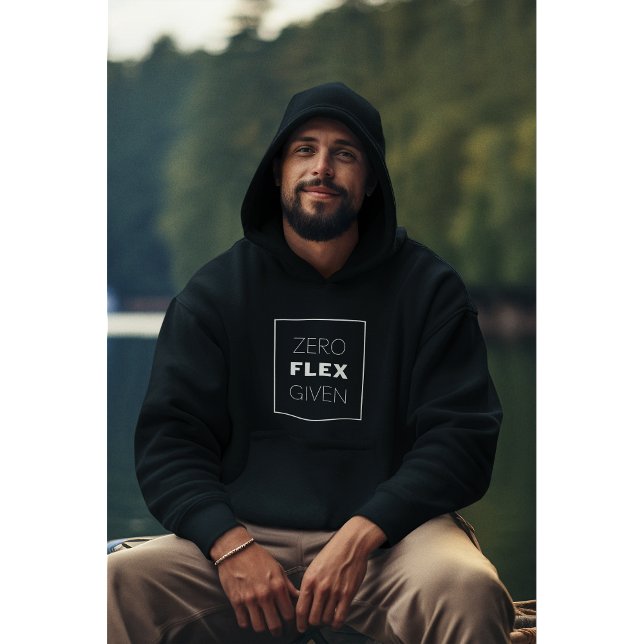 Sudadera Zero Flex Dado El Diseño De Cotizaciones Modernas (Subido por el creador)