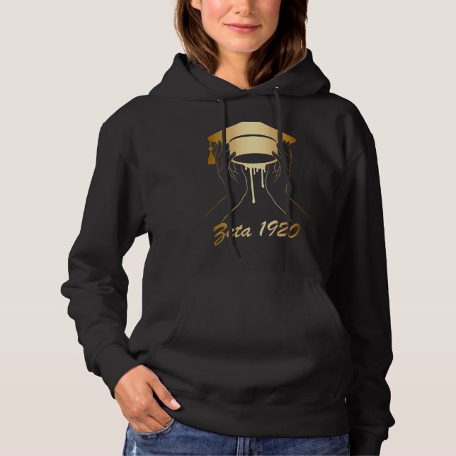 Sudadera Zeta 1920 African American Históricamente Black Hb (Anverso)