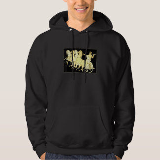 Sudadera Zeus en carro con trueno y caballos