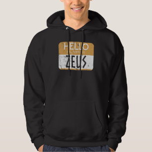 Sudadera Zeus Mitología Griega Dios Griego Antiguo Mitologí