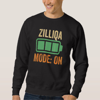 Sudadera Zilliqa modo activado Criptomoneda