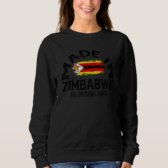 Sudadera Zimbabwe For women Zimbabwean Flag for Men Zimbabw (Anverso)