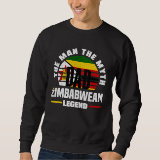 Sudadera Zimbabwean Zimbabwe Zimbabwean Flag Fathers Day