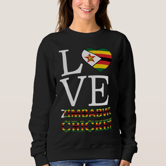 Sudadera Zimbabwes Crickets For Mens (Anverso)