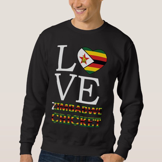 Sudadera Zimbabwes Crickets For Mens (Anverso)