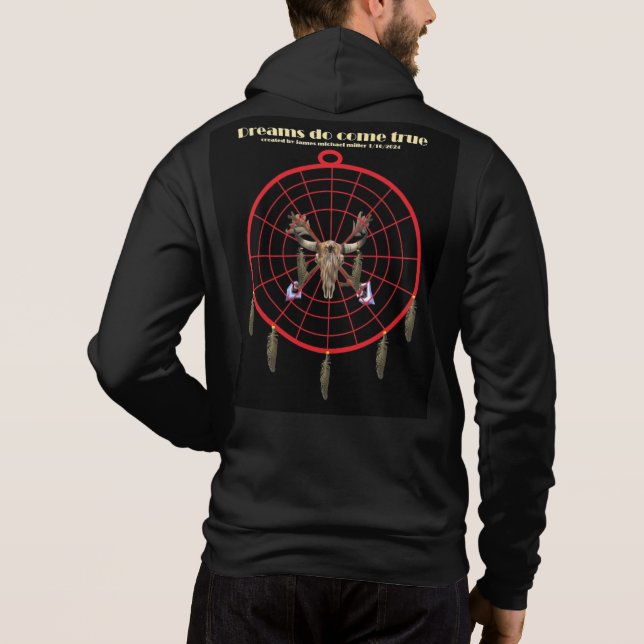 Sudadera Zip Hoodie De James Michael Miller (Reverso)