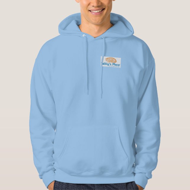 Sudadera Zip Hoodie de la Fleece de los Hombres (Anverso)