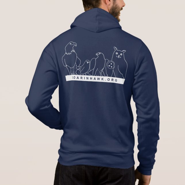 Sudadera Zip-Up Hoodie Men's (Reverso)