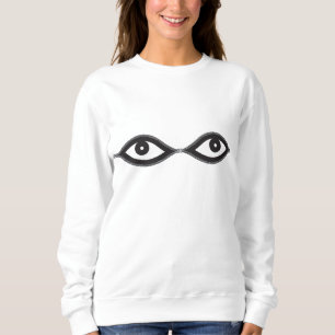 Sudadera Zipper Eyes