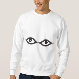 Sudadera Zipper Eyes