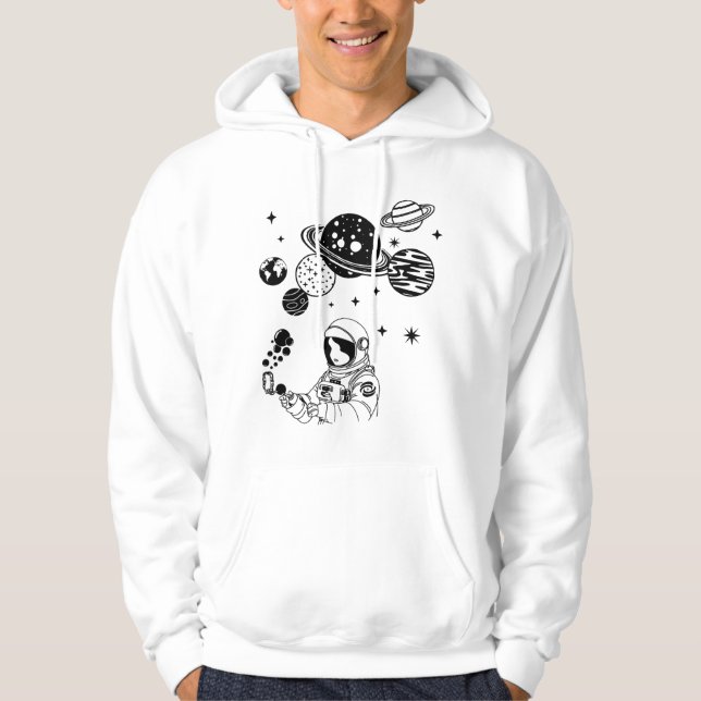 Sudadera Zippy Squad Astronauta Hoodie (Anverso)