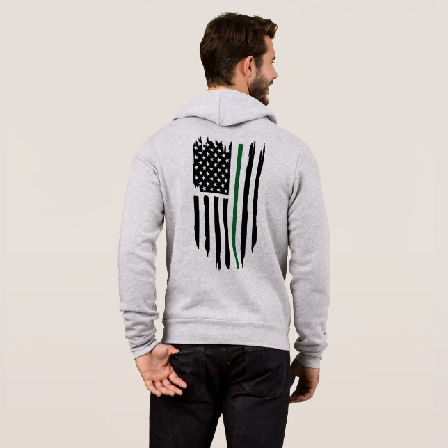 Sudadera Zipup de Salud y Fitness (Reverso completo)