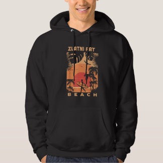 Sudadera Zlatni Rat Beach Sunset Summer Vacation Vintage So