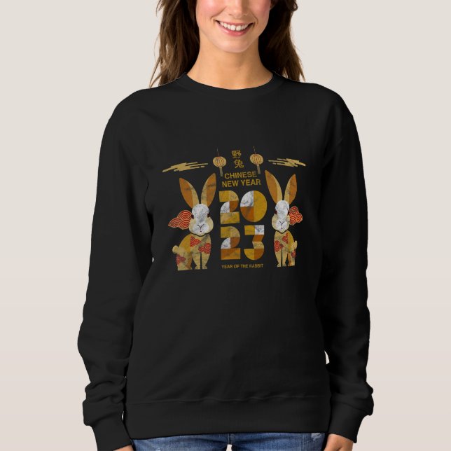 Sudadera Zodiac Happy Chinese New Year Outfit Year Of The R (Anverso)