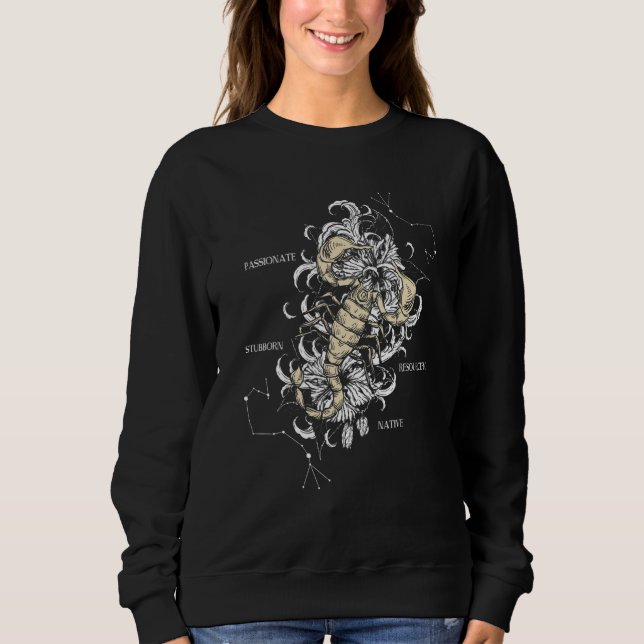 Sudadera Zodiac Sign Scorpio (Anverso)