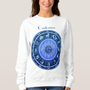 Sudadera Zodiac Sun Rótulo Astrología Calendario Thunder_