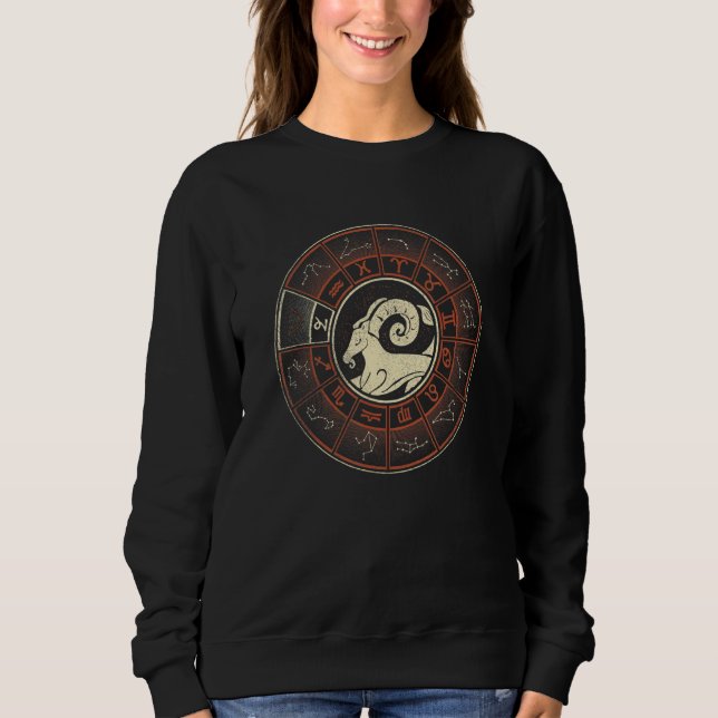 Sudadera Zodiaco Capricornio Hombre (Anverso)