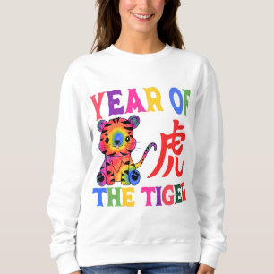 Sudadera Zodiaco chino - Año del tigre en el arcoiris