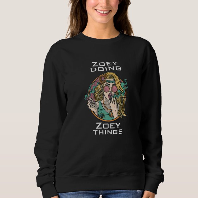 Sudadera Zoey haciendo (Anverso)