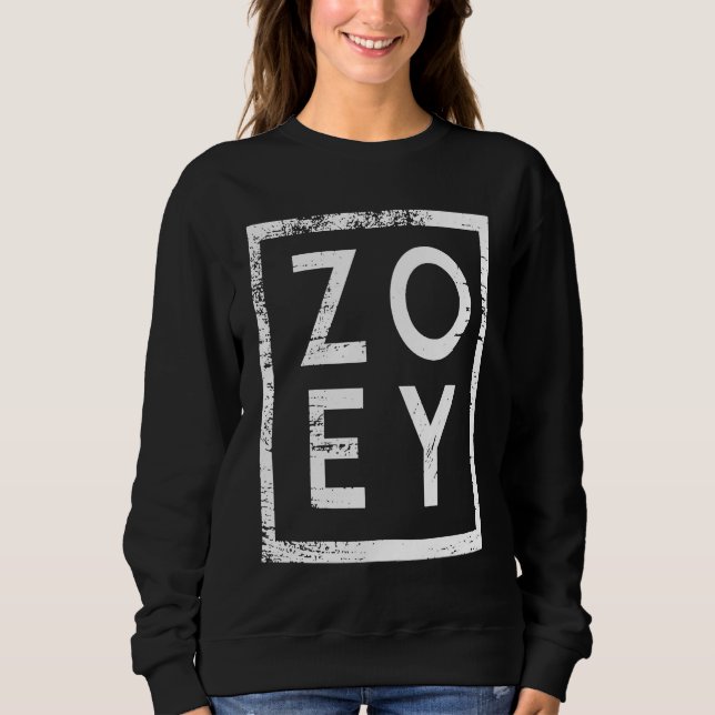 Sudadera Zoey Minimalismo (Anverso)