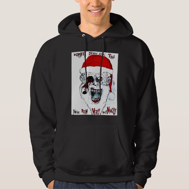 Sudadera Zombi de Santa (Anverso)
