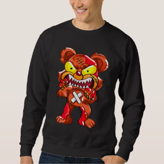 Sudadera Zombie Creepy Kawaii Teddy Bear