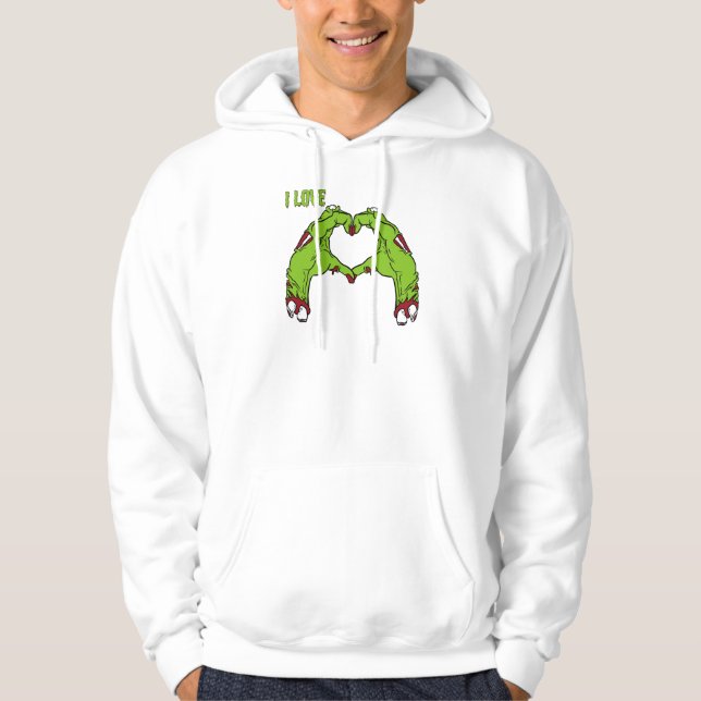 Sudadera Zombie Love (Anverso)