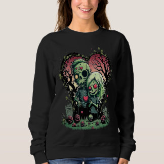 Sudadera Zombie Love Valentine Horror Monster Halloween Got